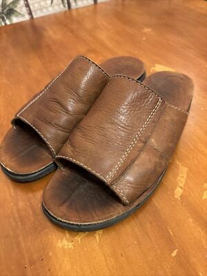 Vtg 90s DOC MARTENS Slides Sandals 2A93 Air Wear Leather Shoes Mens US  12 11