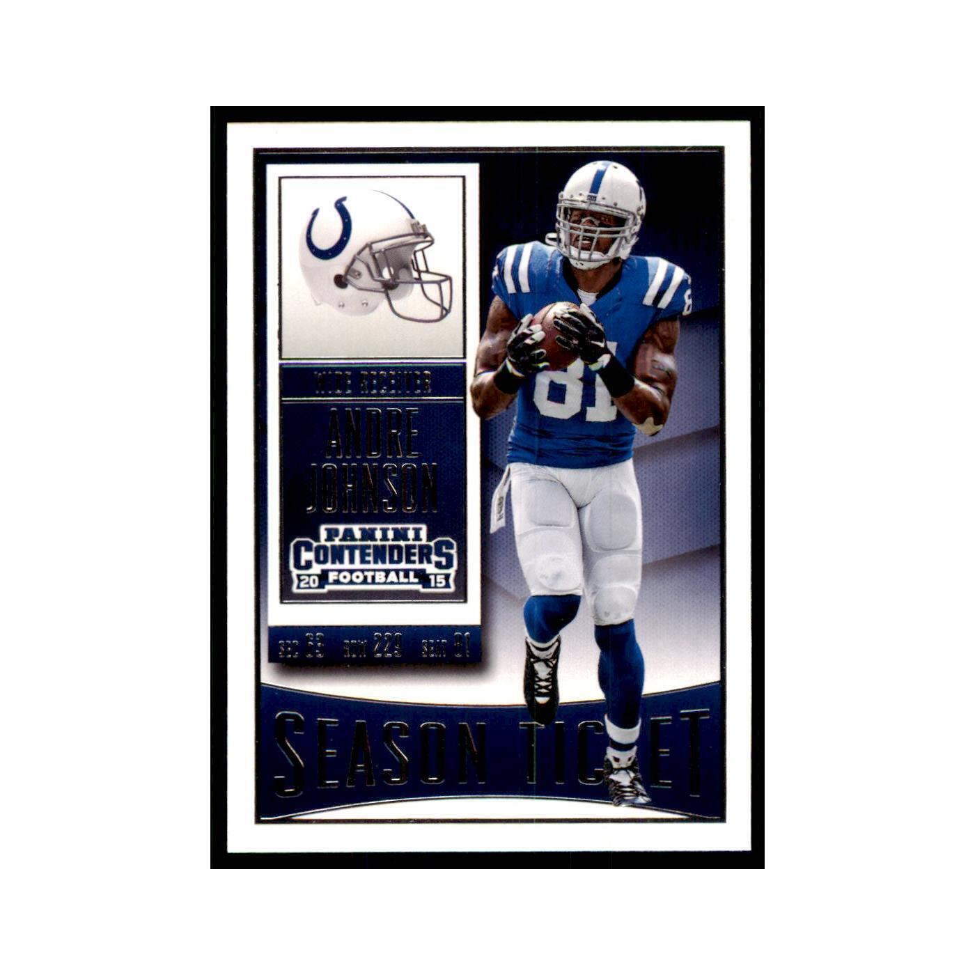 Andre Johnson 2015 Panini Contenders #32 Football Cards Football Card NM