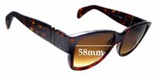 SFx Replacement Sunglass Lenses Fits Persol 69218 - 58mm Wide
