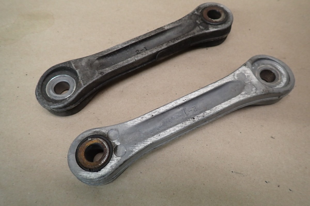 2007 KAWASAKI EX 250 EX250 F SHOCK LINK LINKS DOGBONES SET PAIR | eBay