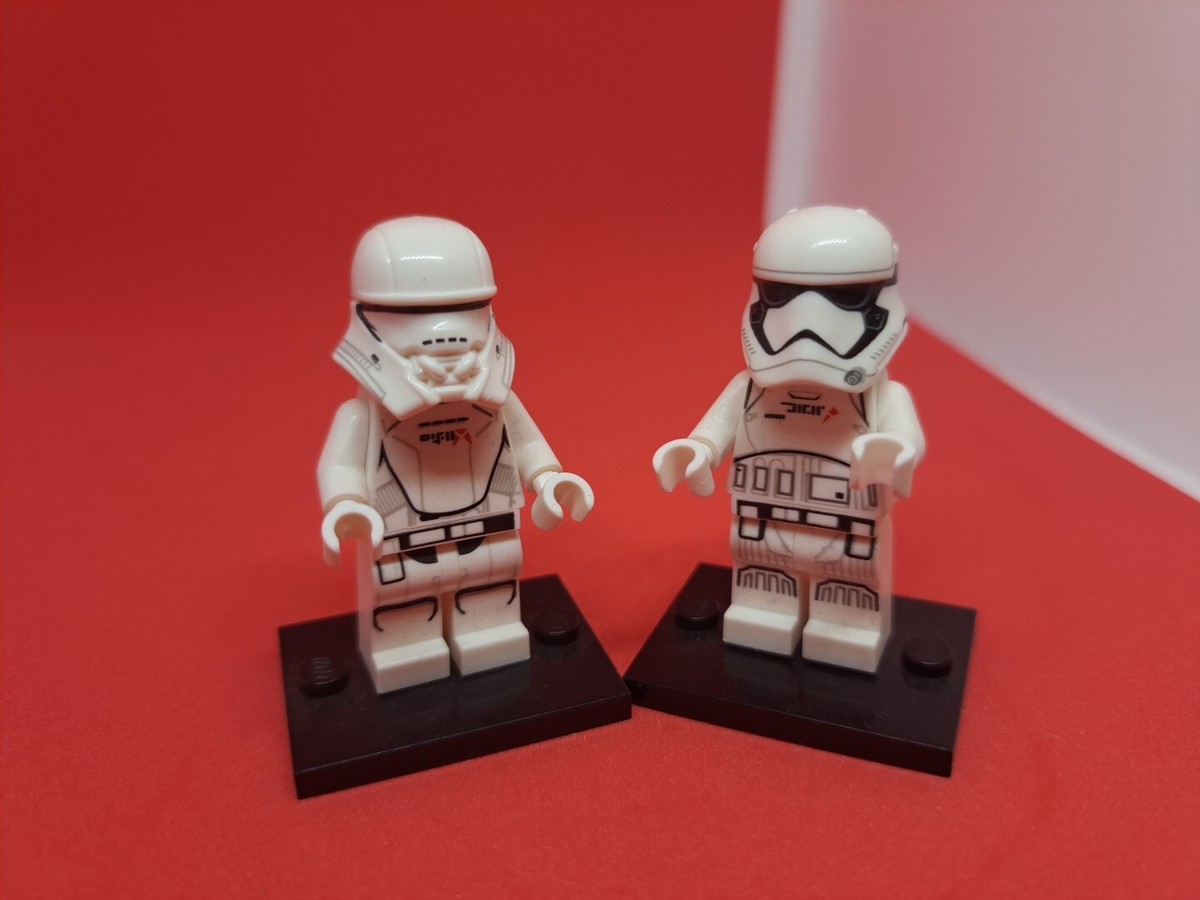 LEGO Star Wars Jet Trooper & First Order Stormtrooper Mini Figures