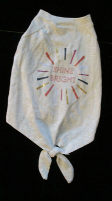 Top Paw Dog Tee Shine Bright - New with Tags