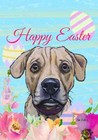 Puggle Fawn Hippie Hound Studios Easter Flag