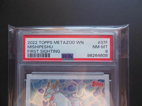 Topps MetaZoo Mishipeshu Wilderness Series 0 FIRST SIGHTING Rainbow Foil Holo 99 - Imagen 2 de 6