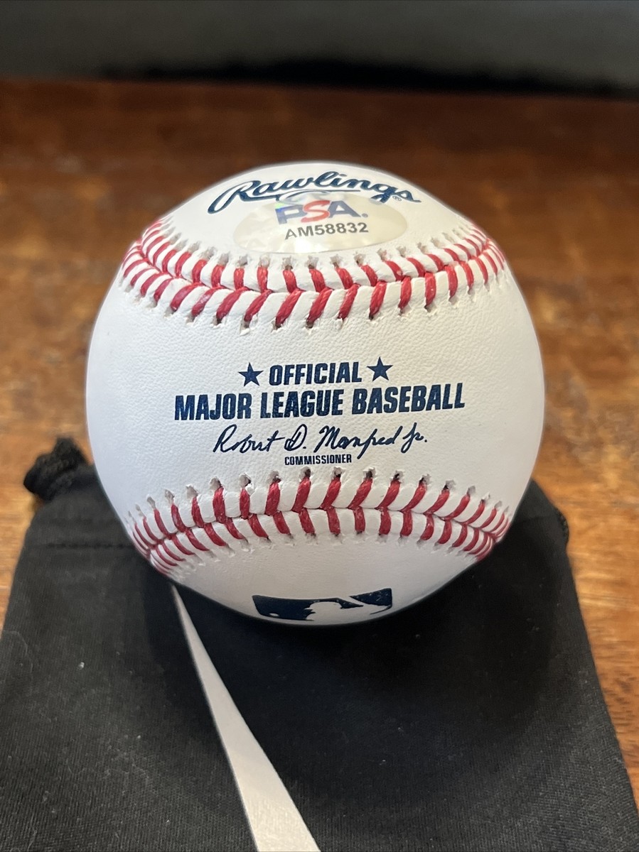 Kodai Senga Signed Official Major League Baseball Psa Dna Coa Mets