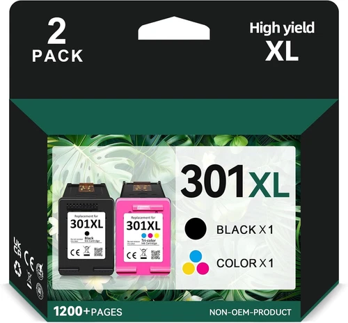 2x Multipack Patronen für HP 301 XL DeskJet 1050 2040 2050 A 3050 Envy 4500 4504 - Bild 1 von 7