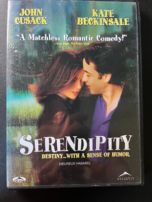 Serendipity (DVD, 2001) John Cusack Kate Beckinsale Full Screen *OR Widescreen