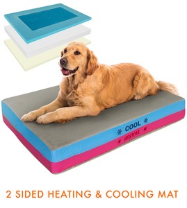 cooling memory foam dog bed
