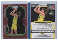 21/22 2021/22 2021 Panini WNBA Prizm Red #85 Breanna Stewart Storm /299