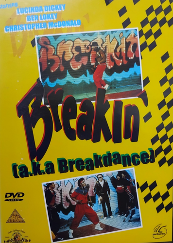 Breakin A.K.A Breakdance - DVD - Region 2 - Rare - Fast Dispatch