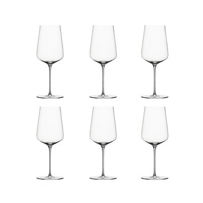Zalto Denk'Art Universal Hand-Blown Crystal Wine Glasses | Boxed Set of 6