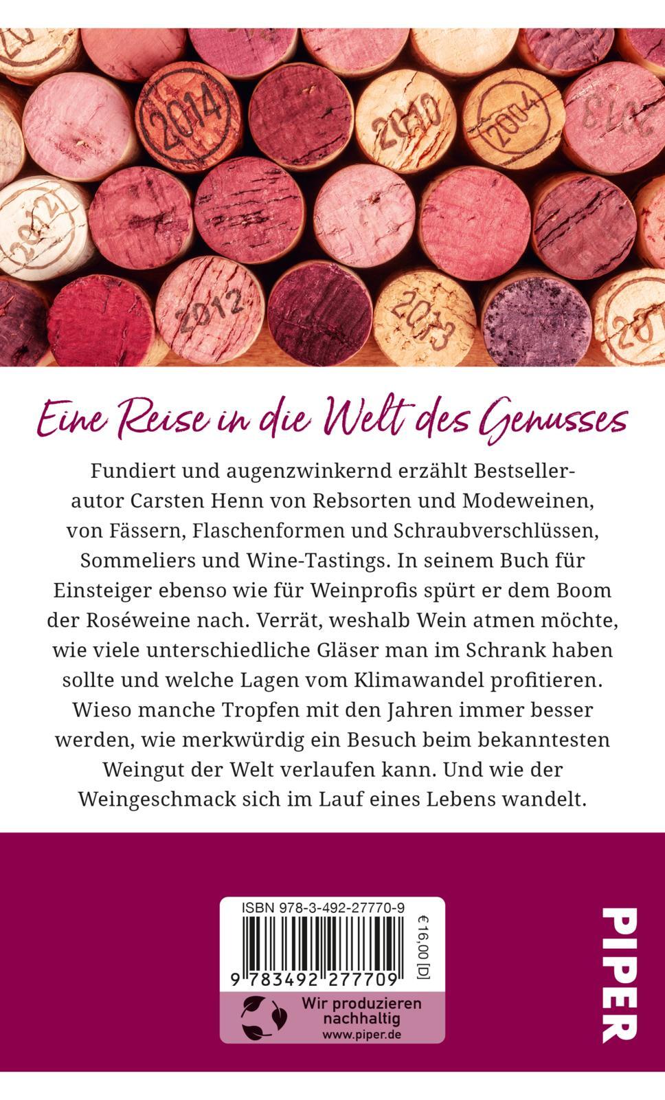 Thumbnail - Carsten Henn / Gebrauchsanweisung Für Wein