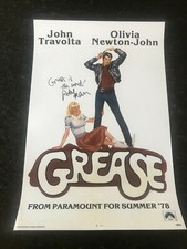 * RANDAL KLEISER * signed 12x18 poster * GREASE * COA * 2