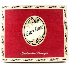 Brick House Teaser Empty Wood Cigar Box 8" x 6.75" x 2.25"