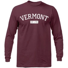 State of Vermont VT Long Sleeve