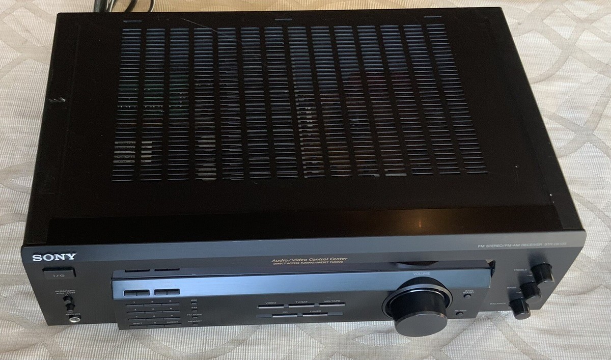 ラジオ・コンポ SONY STR-201 FM /AM STEREO RECEIVER Sony Model STR-DE135 AM/FM Stereo Receiver Tested Works