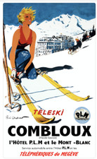 affiche poster combloux