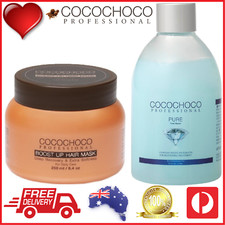     COCOCHOCO Pro PURE Brazil Keratin Treatment 250ml  BOOST UP Mask 250ml COMBO