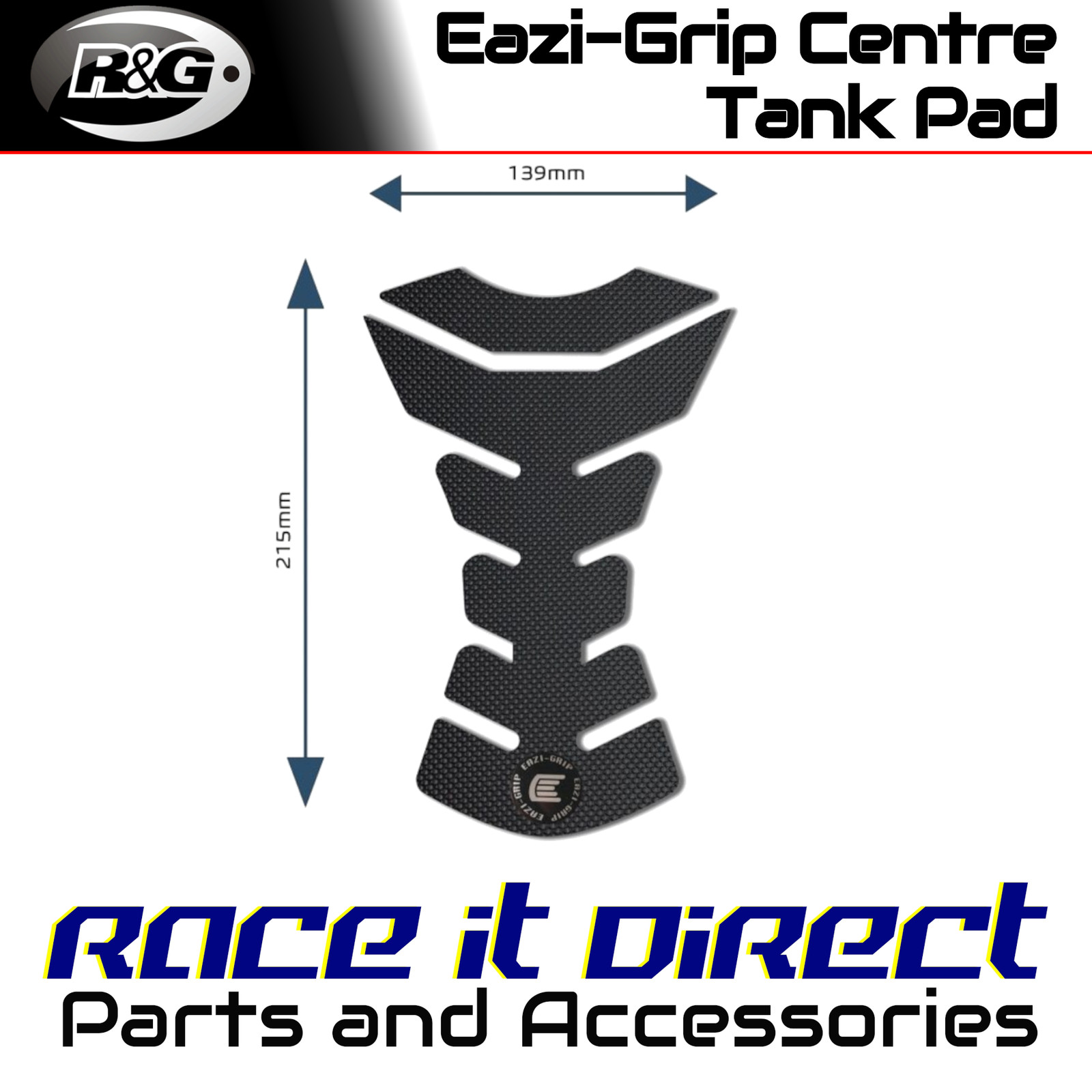 Eazi-Grip Centre Tank Pads for Moto Guzzi V85 Strada 2024-2026 Pro D Eazi-Grip