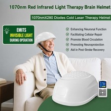 1070nm NIR Light Helmet PBM Helmet Brain Stimulation Therapy Parkinsons Autism