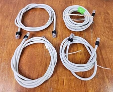 GE Cytivia Akta UniNet Melart Electronics HKSK4PAR Lab Equipment Cables Set Of 4