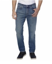 Calvin Klein Jeans Men’s 30x32 Straight Fit Light Wash Blue Denim Stretch NWT