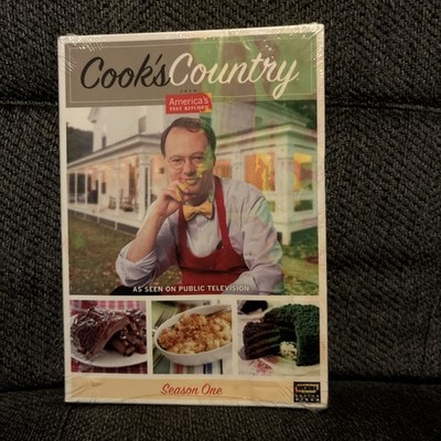 Cook's Country America's Test Kitchen Season 1 DVD 2008 2-Disc Set Water damage