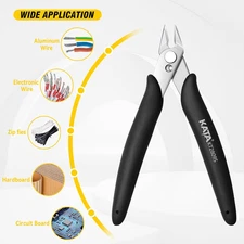 Stainless Steel Micro Wire Cutters, Precision Electronics Flush Cutter and Si...