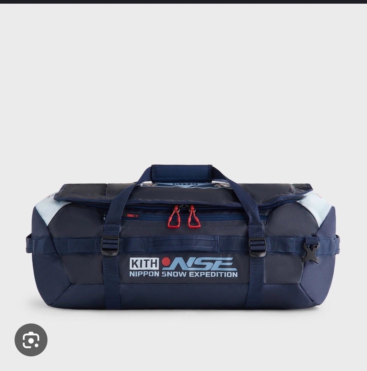 Kith For Columbia Duffle Bag Blue *BRAND NEW SOLDOUT IN HAND SHIP
