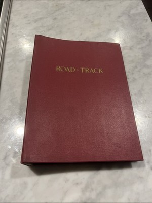 Lot of 12 Road & Track Magazine Full Year January - December 1957