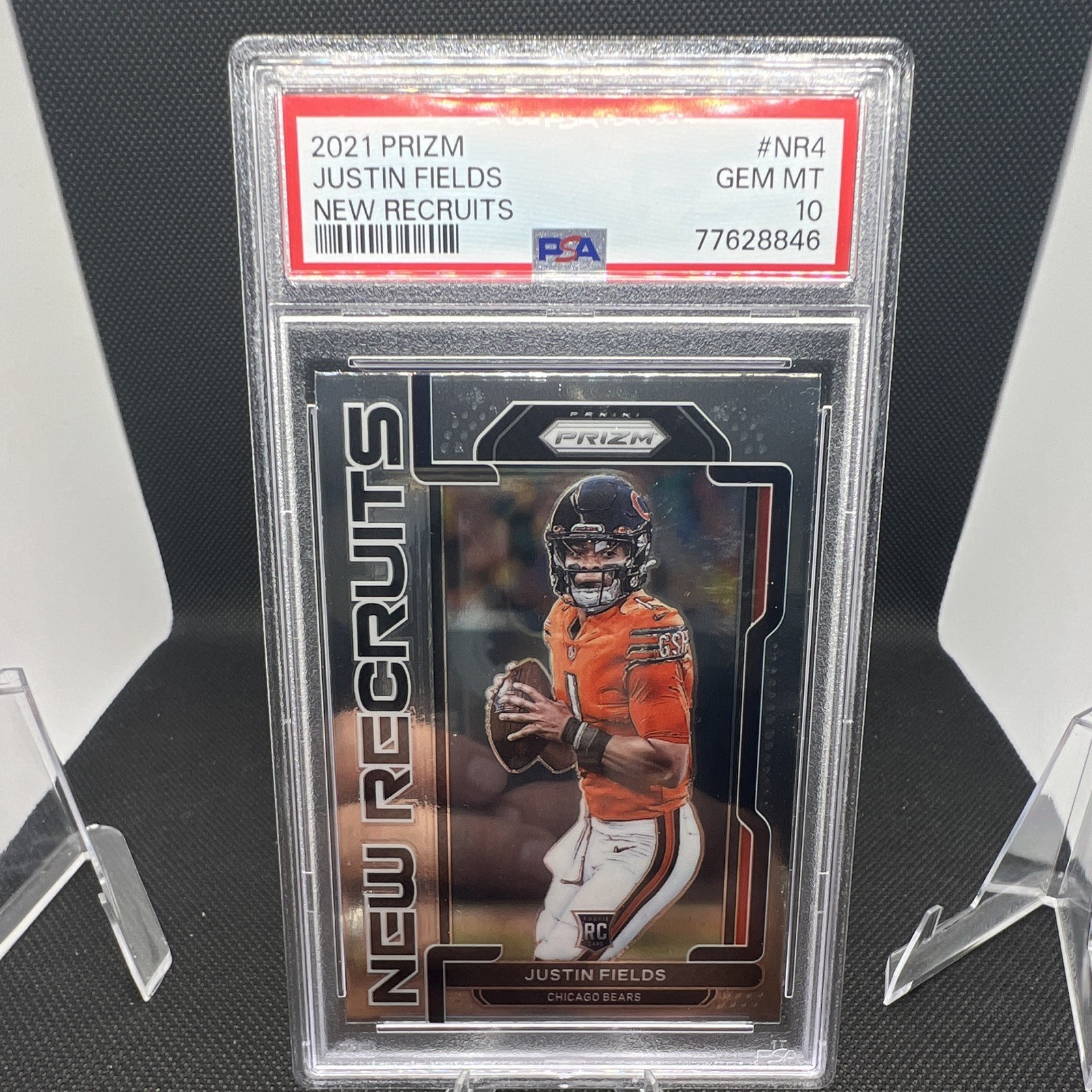 Justin Fields Panini Prizm New Recruits #NR4 Base