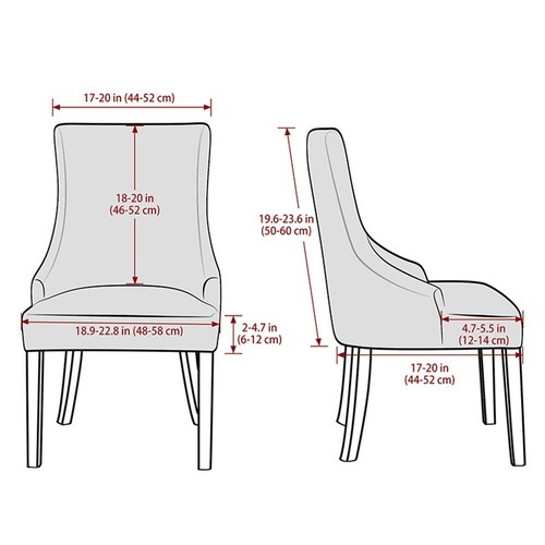 For Hotel Use Silver Fox Chair Cover Elastic Armchair Cover Cozy Furniture Cover - Photo 6/7