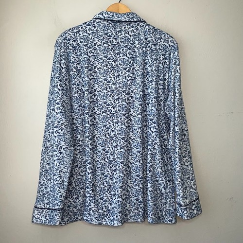 Secret Treasures Pajamas Set Size XL Blue Soft Fleece Pants Top Cozy Sleepwear - Picture 4 of 18