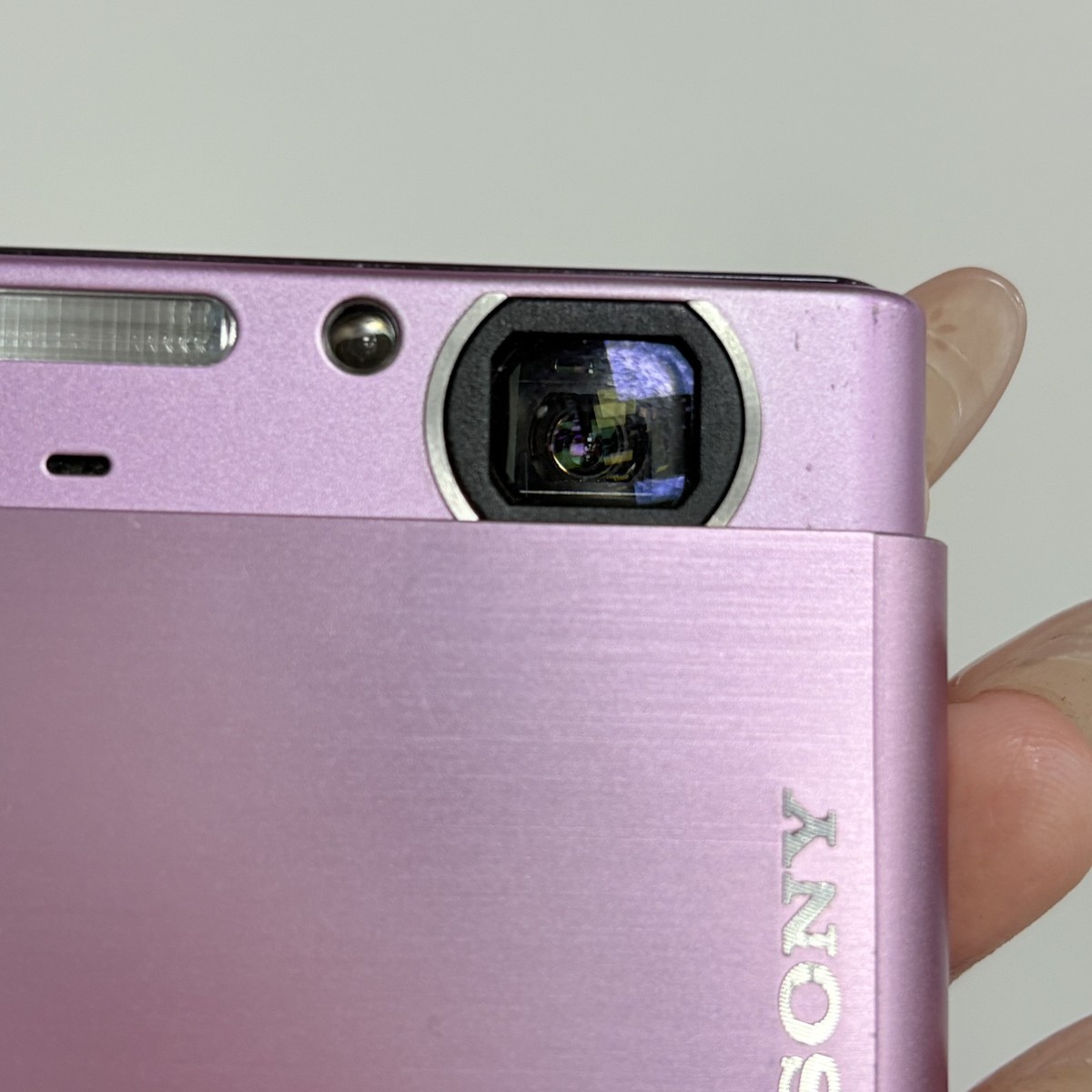 SONY DSC-T77 Digital Camera Cyber Shot 4.0x Optical Zoom Pink