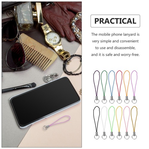 300 Pcs Mobile Phone Lanyard Accessories Wristlet Strap Decoration Diy Rope - 第 6/12 張圖片
