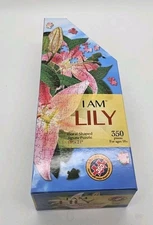 Madd Capp Games I Am Dahlia 350 Piece Flower Shaped Jigsaw Puzzle Complete