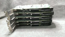 Lot of 5 NVIDIA Quadro 410 512MB DisplayPort/DVI Graphics Card Full Height