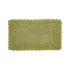 Lilly Crochet 21x34 Reversible Bath Rugs and Bath mats for Bathroom, Luxuriou...