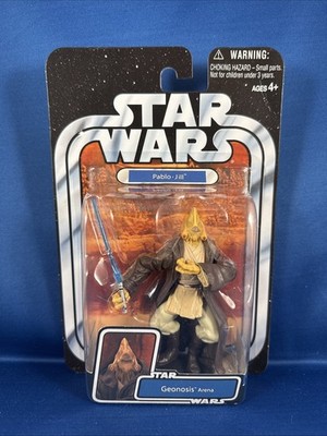 Star Wars Attack of the Clones Trilogy Pablo-Jill Geonosis Arena 2005 #1 Hasbro