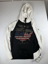 Sudadera con capucha Ralph Lauren Denim and Supply para hombre bandera de Estados Unidos águila mediana