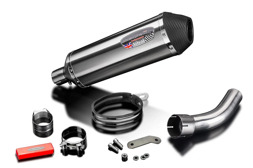 BMW R1200GS 2010-2013 Echappement KIT-Silencieux 343mm X-Ovale Inox - Photo 4/4