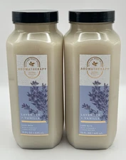 Bath & Body Works Aromatherapy Lavender Vanilla Luxe Bubble Bath Set Of 2 Bottle