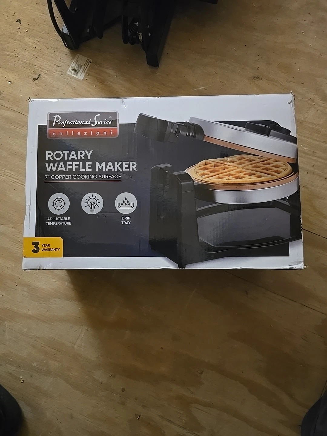 Pro Series Collezioni Rotary Waffle Maker