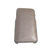 gear4  X- Shield Hard Plastic /Real leather  Brown Case For iPod Touch 8GB 16GB.