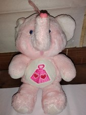 Vintage Care Bear Cousins Lotsa Heart Pink Elephant