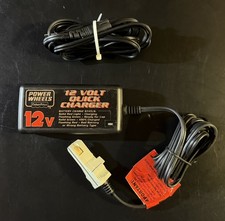 Genuine Fisher Price Power Wheels 12 Volt Quick Charger - Model 00801-1429