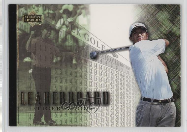2001 Upper Deck Leaderboard Tiger Woods #90 7rf