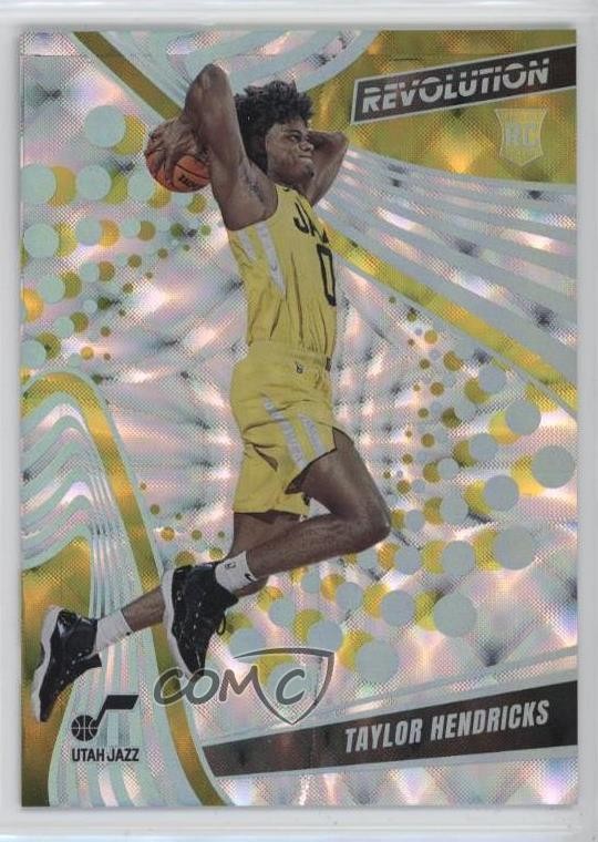 2023-24 Panini Revolution Rookies Future Frame 4/60 Taylor Hendricks #108 1by8