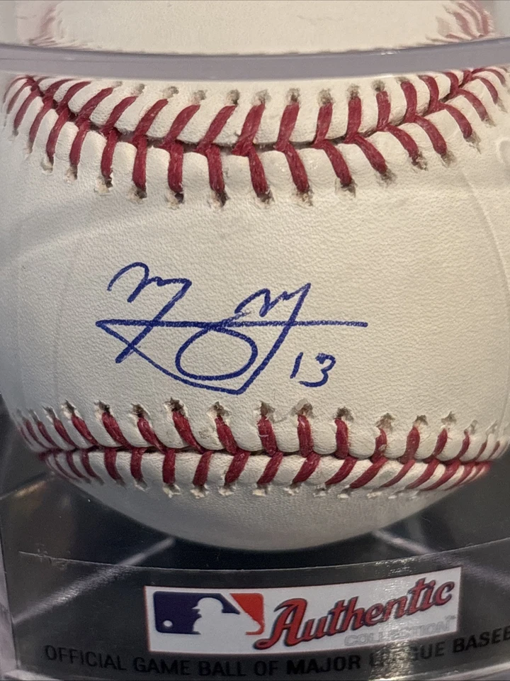 Manny Machado Signed Official MLB Baseball PSA COA San Diego Padres Orioles - Image 2 of 4