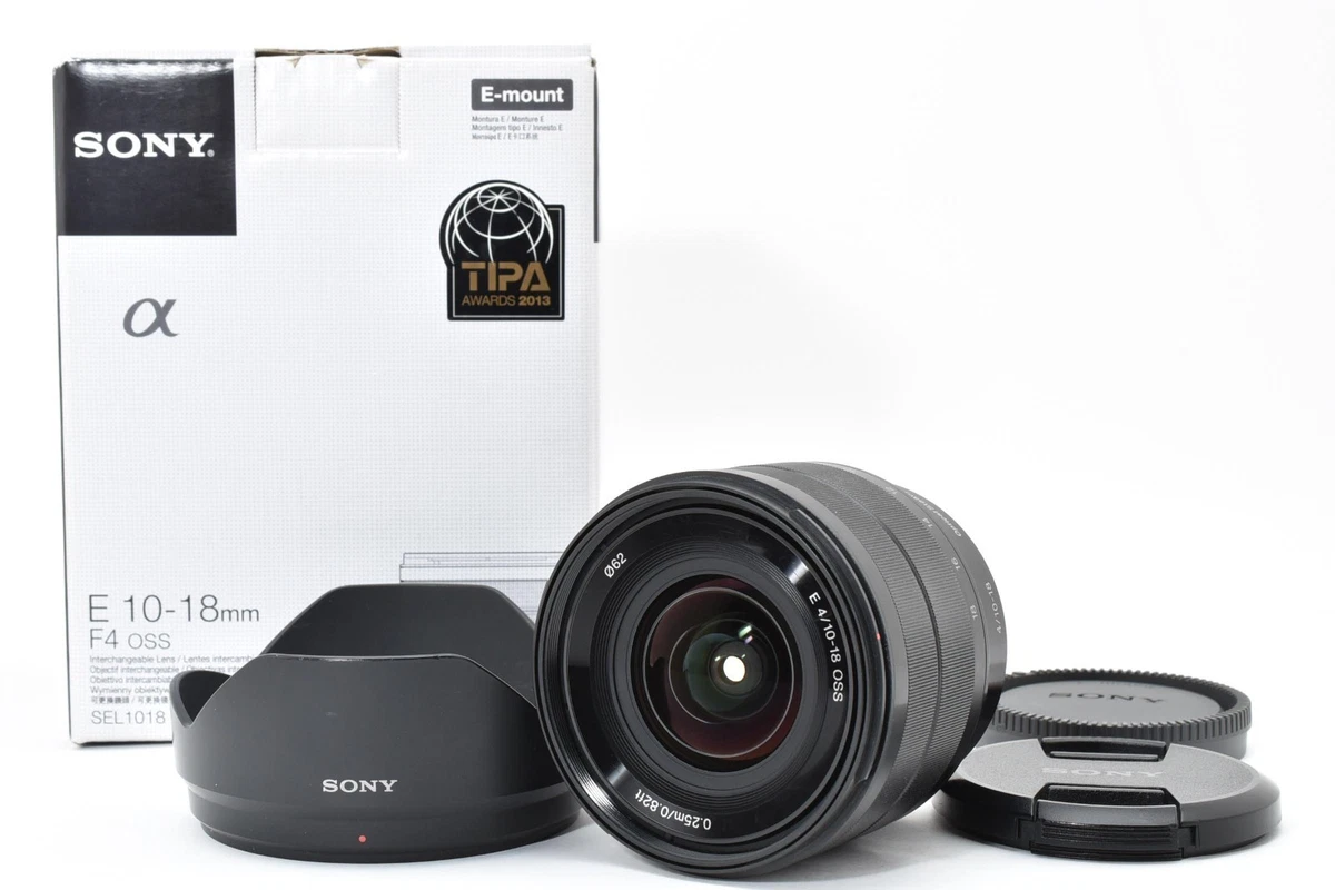 10-18mm Focal f/4 Camera Lenses Sony SEL for sale | eBay